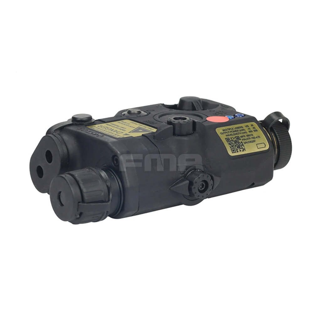 AN/PEQ-15 LED+LASER ROJO +IR NEGRO FMA