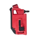 CTM Adaptador HPA Hi-Capa M4 AEG Magazine 90° Angled - Rojo / Negro