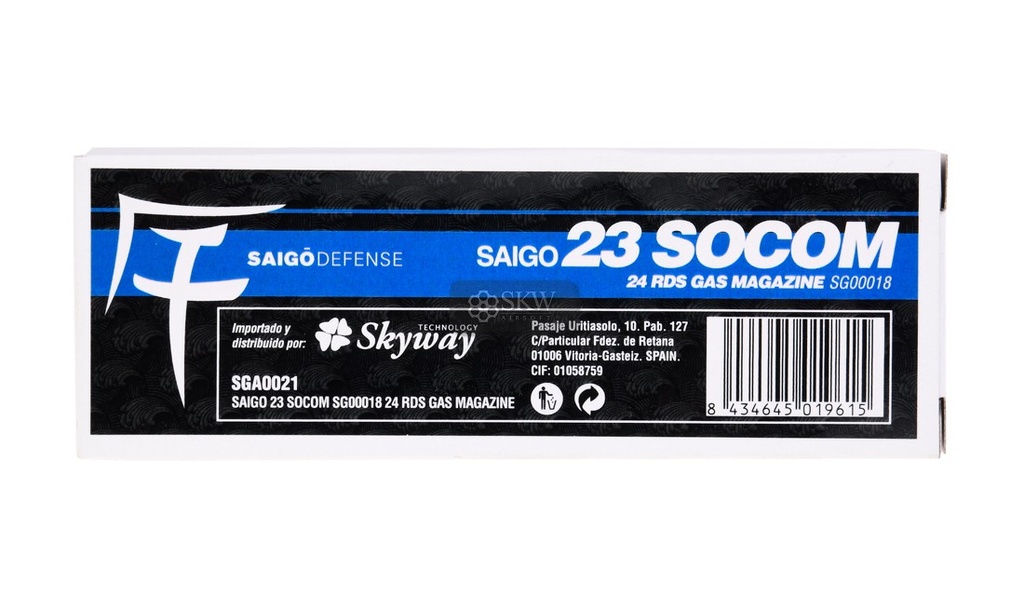 Cargador Gas Saigo Mk23