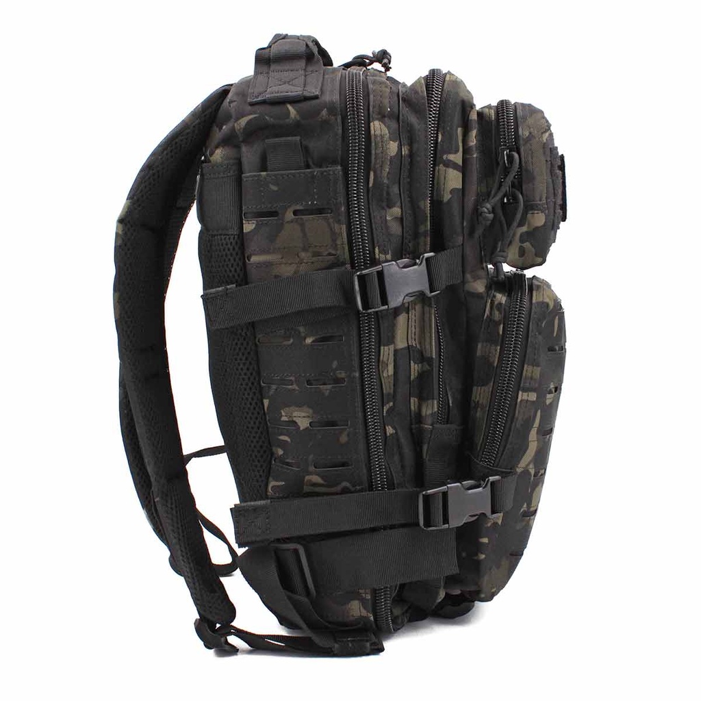 MOCHILA IMMORTAL MOLLE PEQ. 20L MULTICAM BLACK