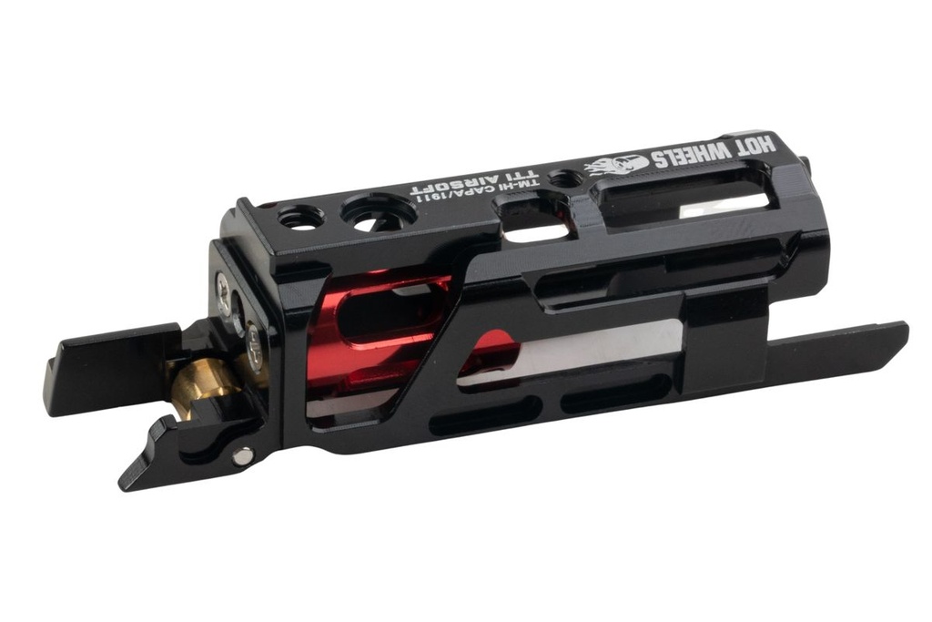 TTI HotWheels series Blowback housing for Tokyo Marui Hi-Capa / 1911 - Black