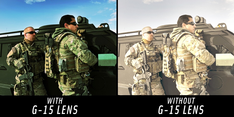 Gafas Balísticas Edge Eyewear Fastlink G-15 Vapor Shield – ANSI Z87+ | MCEPS Militar