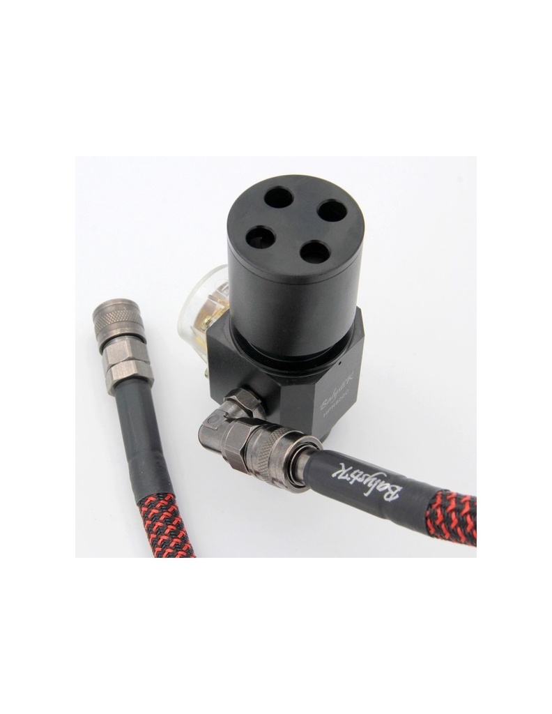 Acoplamiento de codo giratorio BalystiK con rosca macho NPT de 1/8 - US