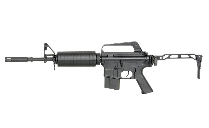 5KU CULATA PLEGABLE CURVED SKELETON PARA RAIL PICATINNY