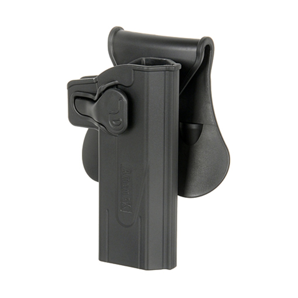 PISTOLERA FUNDA PISTOLA RIGIDA AMOMAX HI-CAPA NEGRA