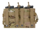 POUCH MOLLE TRIPLE RIFLE MAG/GP POUCH - MC