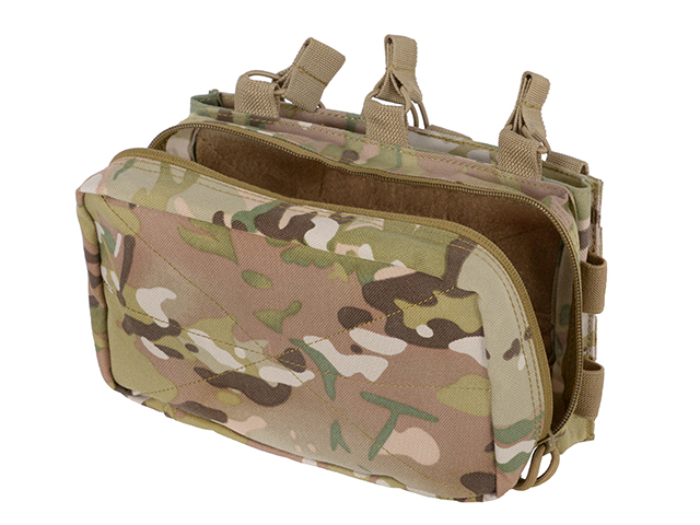 POUCH MOLLE TRIPLE RIFLE MAG/GP POUCH - MC