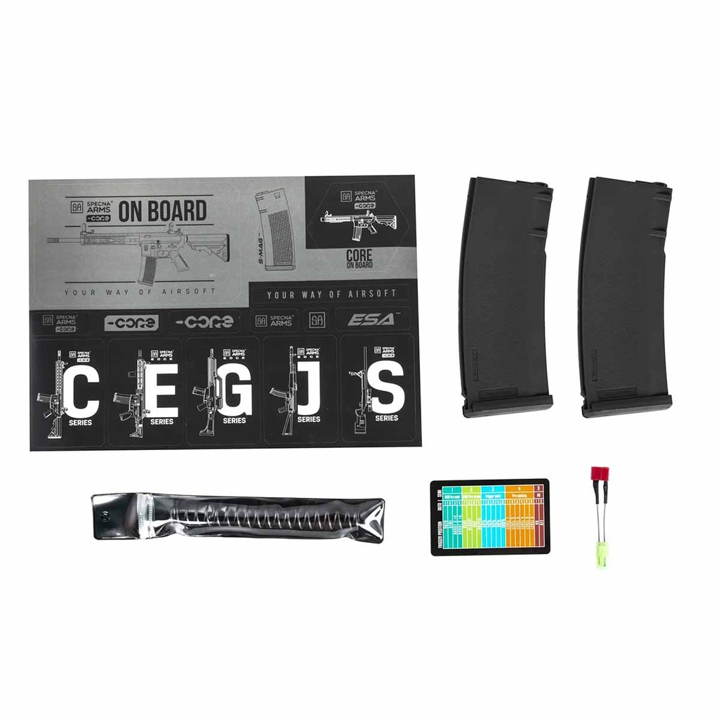 FUSIL SPECNA ARMS SA-C20-L CORE GEN.2 HAL ETU NEGRO