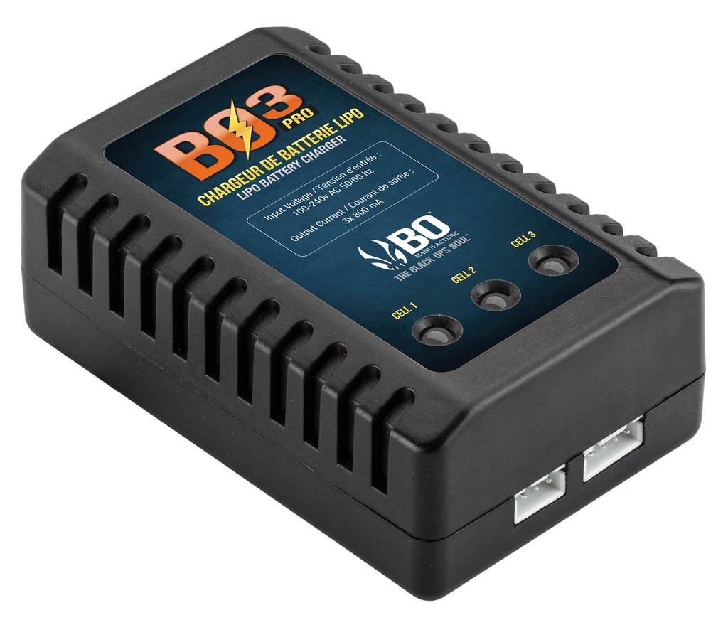 Detalle del cargador balanceador LiPo BO