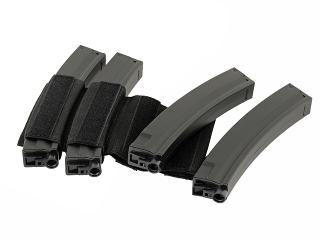 INSERT ELÁSTICO CUÁDRUPLE PARA CARGADORES MP5/SMG