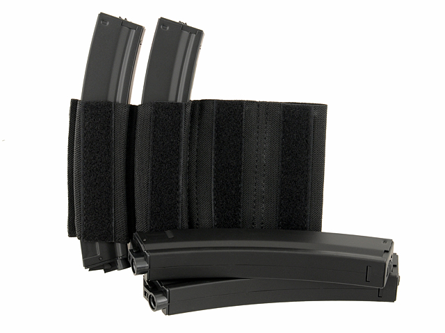 INSERT ELÁSTICO CUÁDRUPLE PARA CARGADORES MP5/SMG