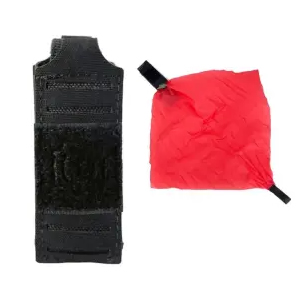 Pouch pañuelo eliminado Conquer - Negro