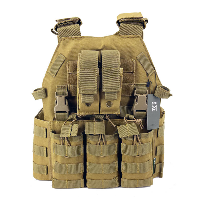 Chaleco Sixmm 6094S - Tan