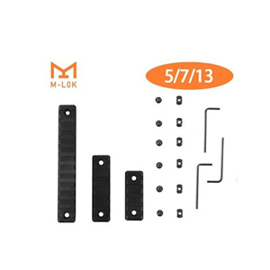 Set de railes M-Lock gen2 5/7/13 bk