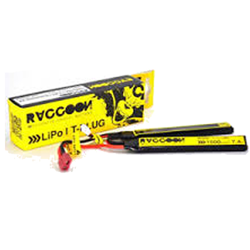 Bateria Raccoon Pro 1500MAH 25/50C 7.4V Nunchuck 2X
