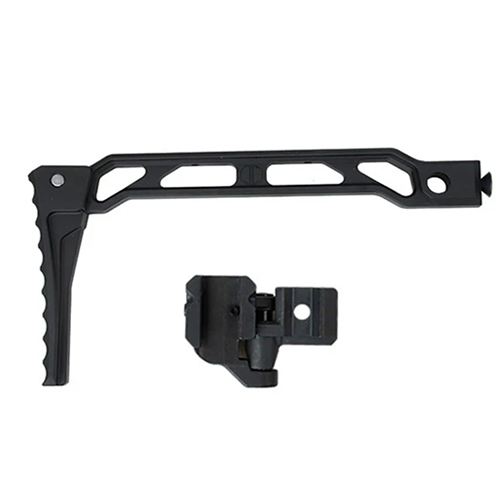 Culata plegable de aluminio AB-8R [para sistema de rail Picatinny 1913]- Negro