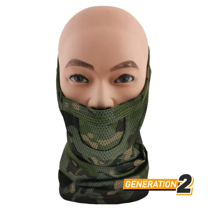 Balaclava Face Warrior - Cygnus - Multicam Tropic