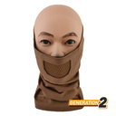 Balaclava Face Warrior Plus - Cygnus - Coyote Brown