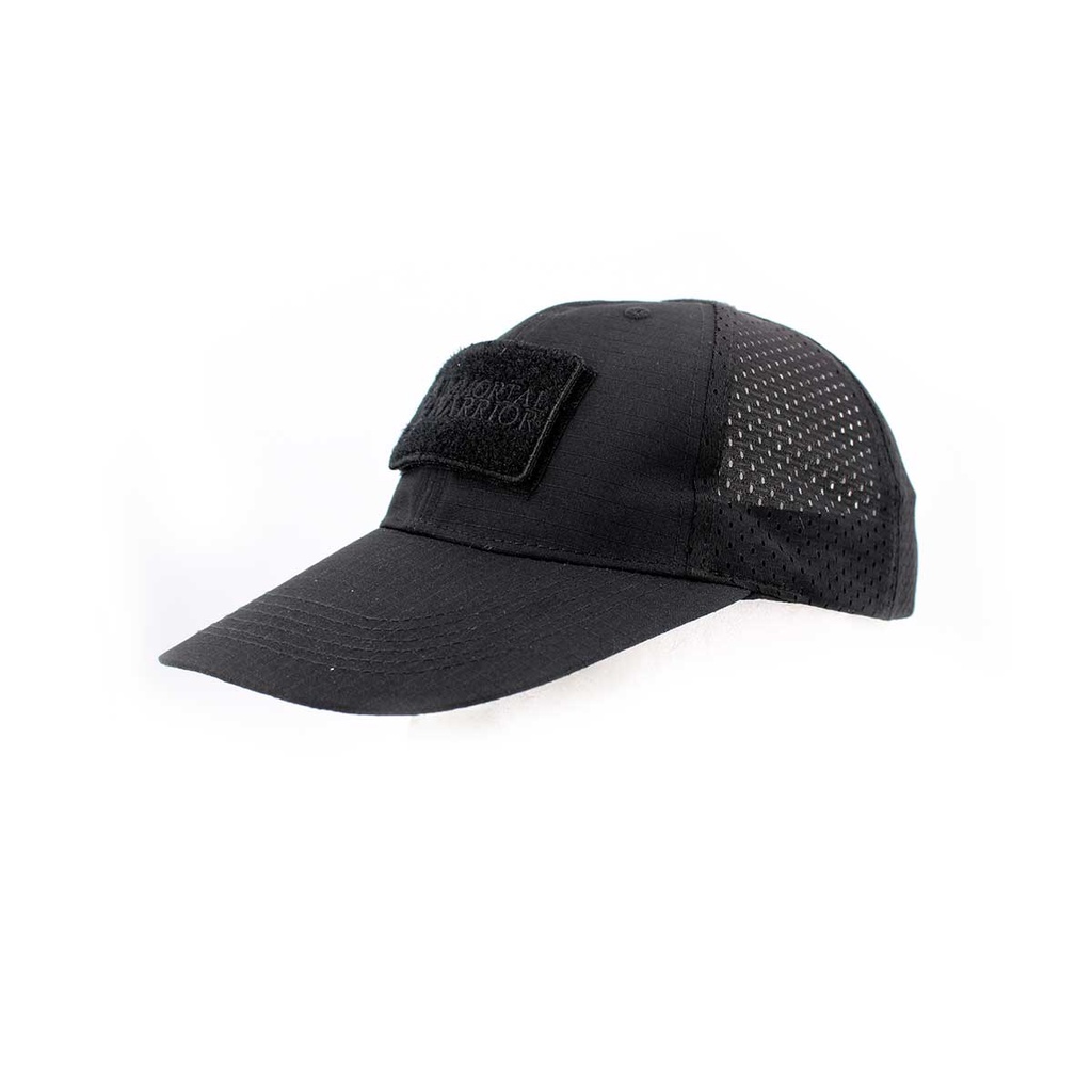 Gorra Immortal Rejilla y Velcro - Negro