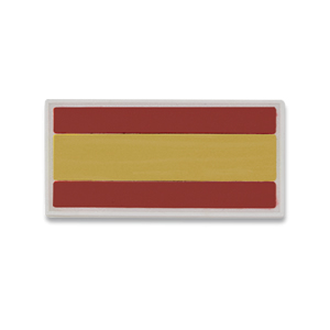 Parche Bandera España color 6x3cm con velcro
