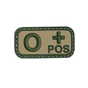 Parche Sanguineo O+ OD