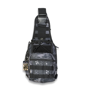 Mochila Bandolera Barbaric - Black Phyton