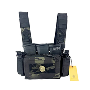 Chaleco Conquer Micro Chest Rig - Multicam Black