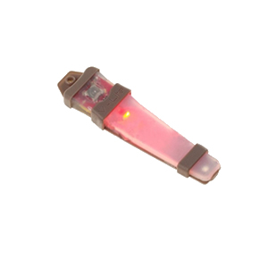 Luz Tactica Posicional E-Lite - Negro/Rojo