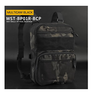 Mochila Tactical backpack WST Flat Pack - Multicam black