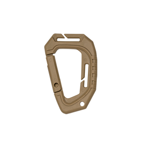 Mosqueton ABS Molle Grande - Tan