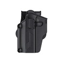 Pistolera rigida para zurdos Amomax universal - Negro