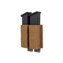 Pouch doble con insert de pistola Wosport - Coyote Brown