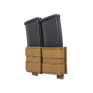 Pouch doble con insert 5.56 mm Wosport - Coyote Brown