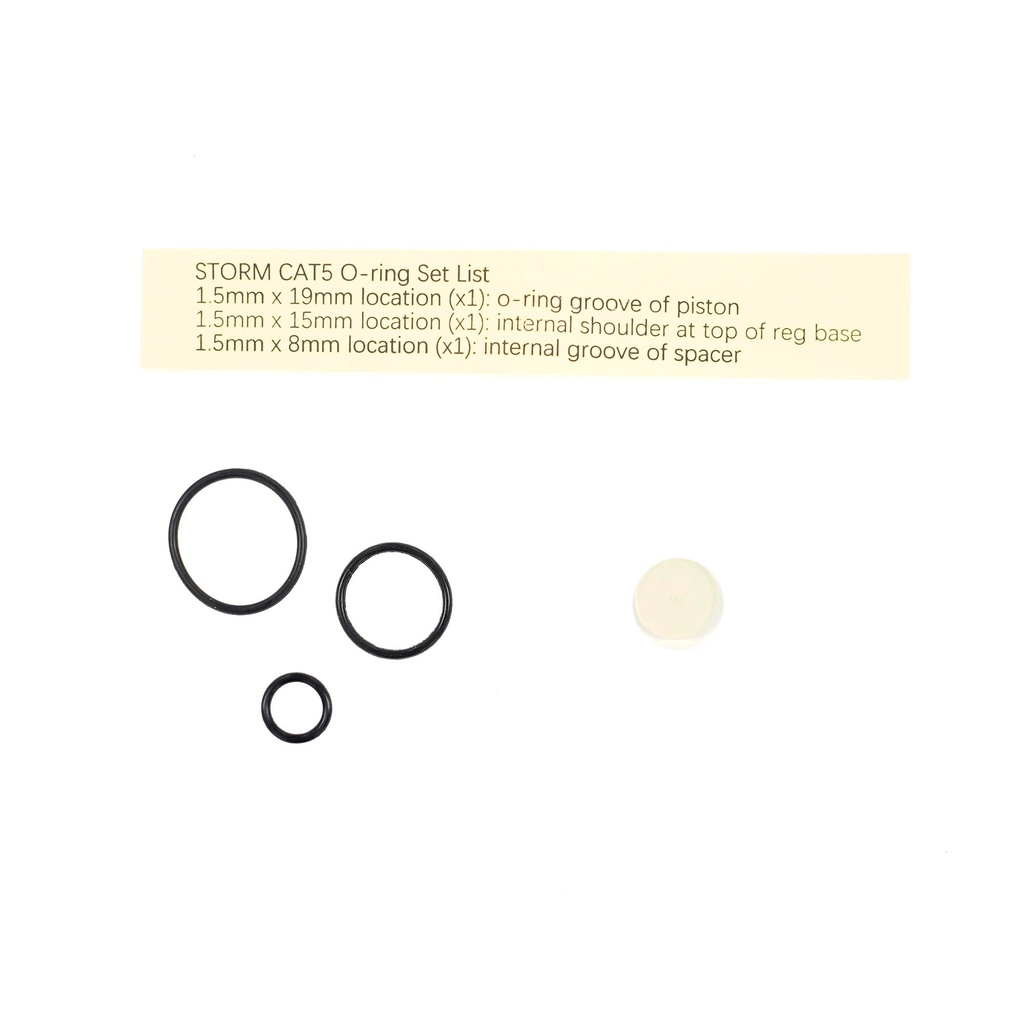 O-ring Kit for STORM Category 5