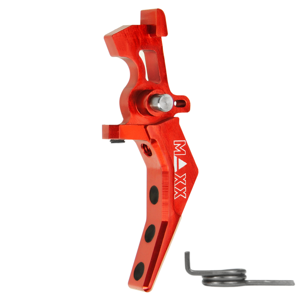 Gatillo Maxx Model CNC Advance Speed Style B - Rojo