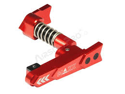 Maxx Model CNC Aluminum Advanced Magazine Release Style A Rojo
