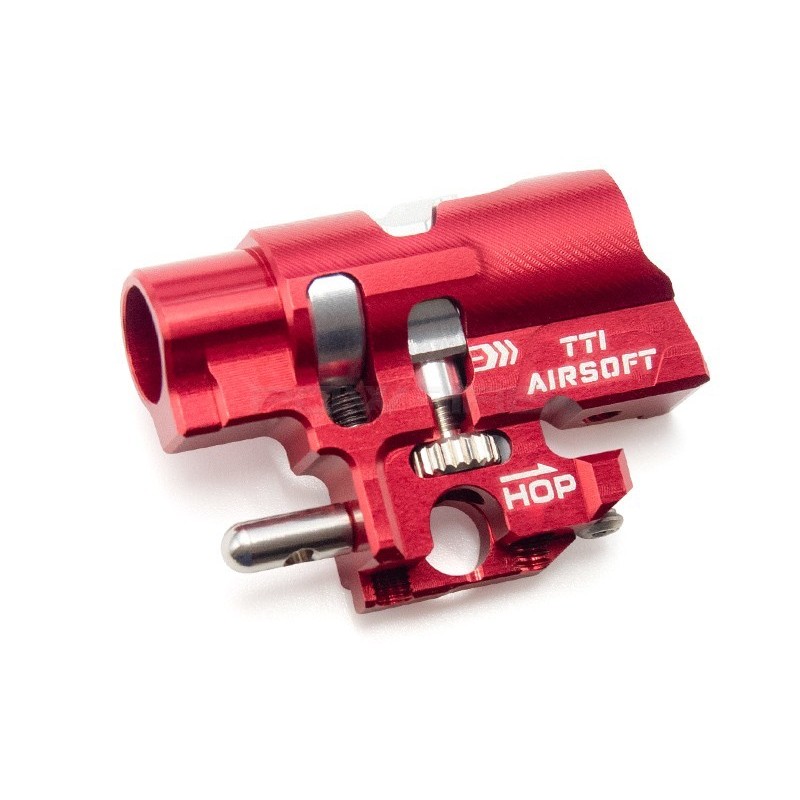 Cámara de Hop-Up CNC TDC TTI Infinity para Hi-Capa - Roja