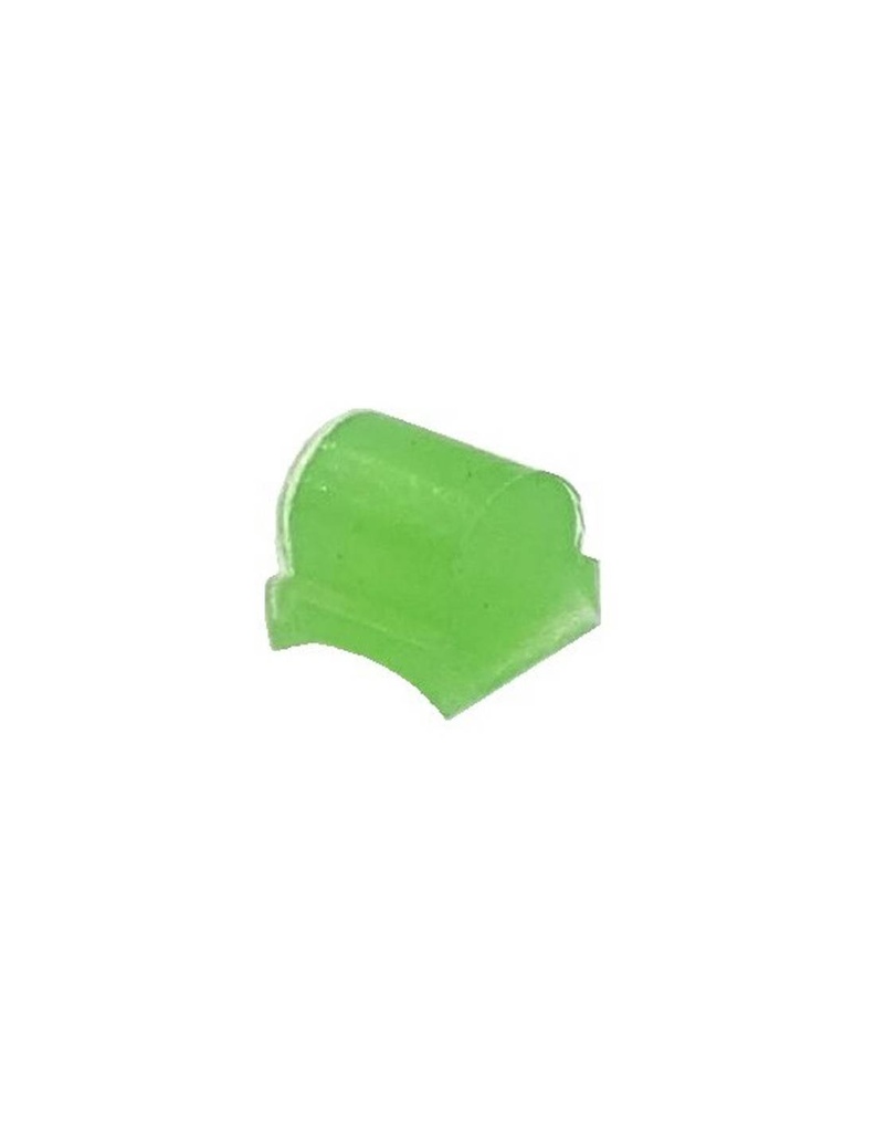 NUB HOP-UP MAPLE LEAF SILICONA 50o VERDE