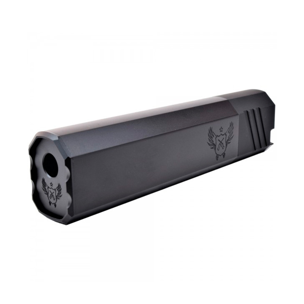 Silenciador Big Dragon Corto 180 mm negro