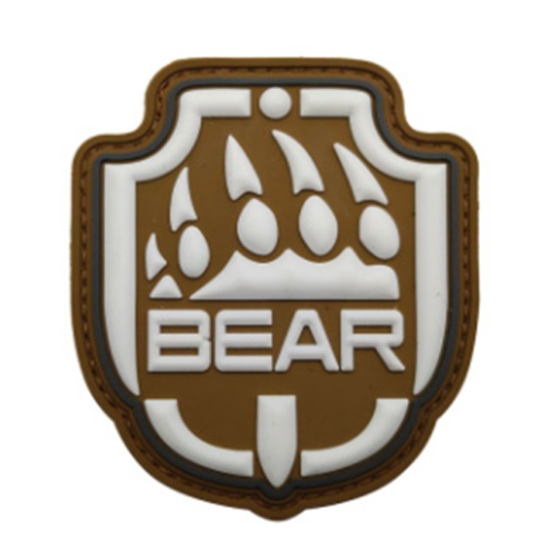 Parche flourescent BEAR CLAW TAN