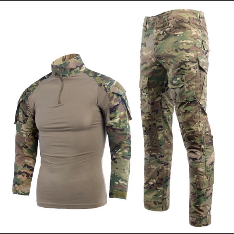 Uniforme Combat B con coderas y rodilleras MC M