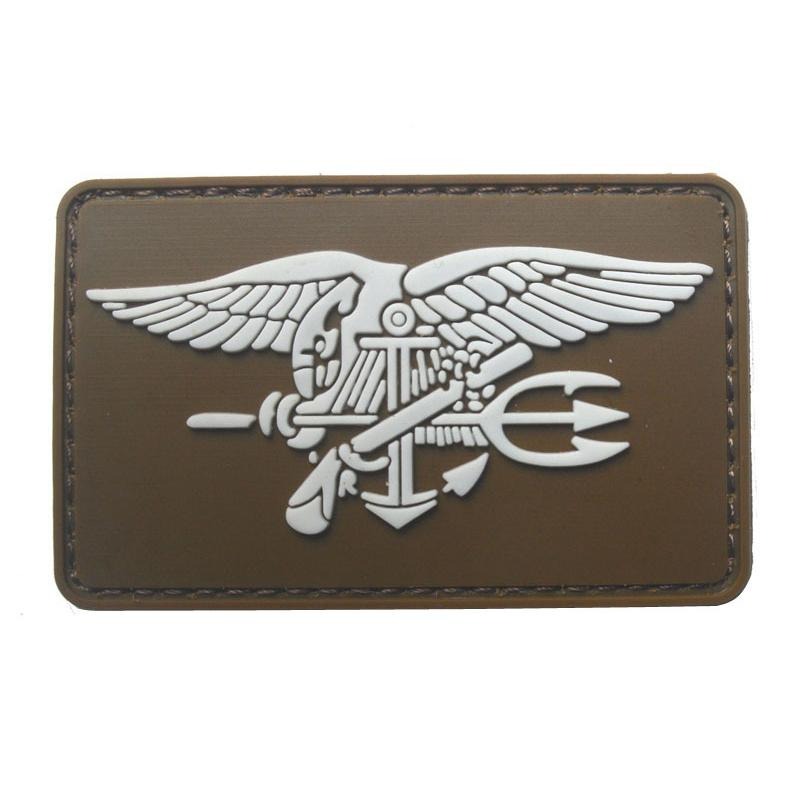 PARCHE PVC F86 NAVY SEAL TAN