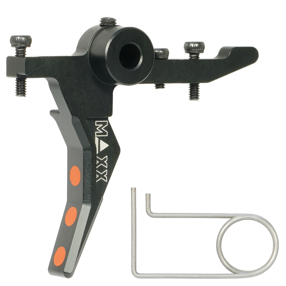 Gatillo Maxx Model CNC Advance Style B para MTW - Negro