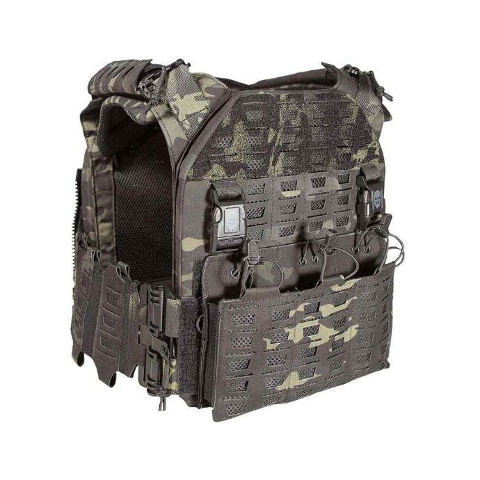 CHALECO CORSO DRAKE MK4 MULTICAM  BLACK