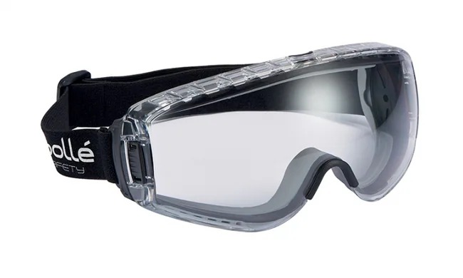 GAFA BOLLE PILOT II PLATINUM TRANSPARENTE