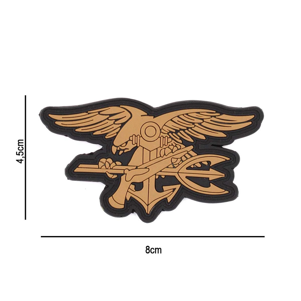 PARCHE IMMORTAL PVC 3D NAVY SEAL COYOTE