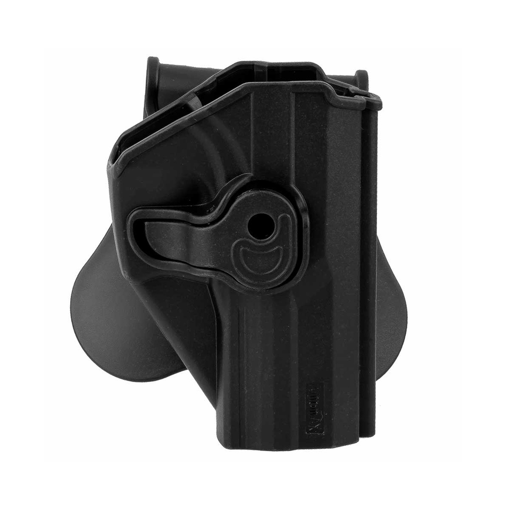 FUNDA PISTOLA RIGIDA AMOMAX USP NEGRA