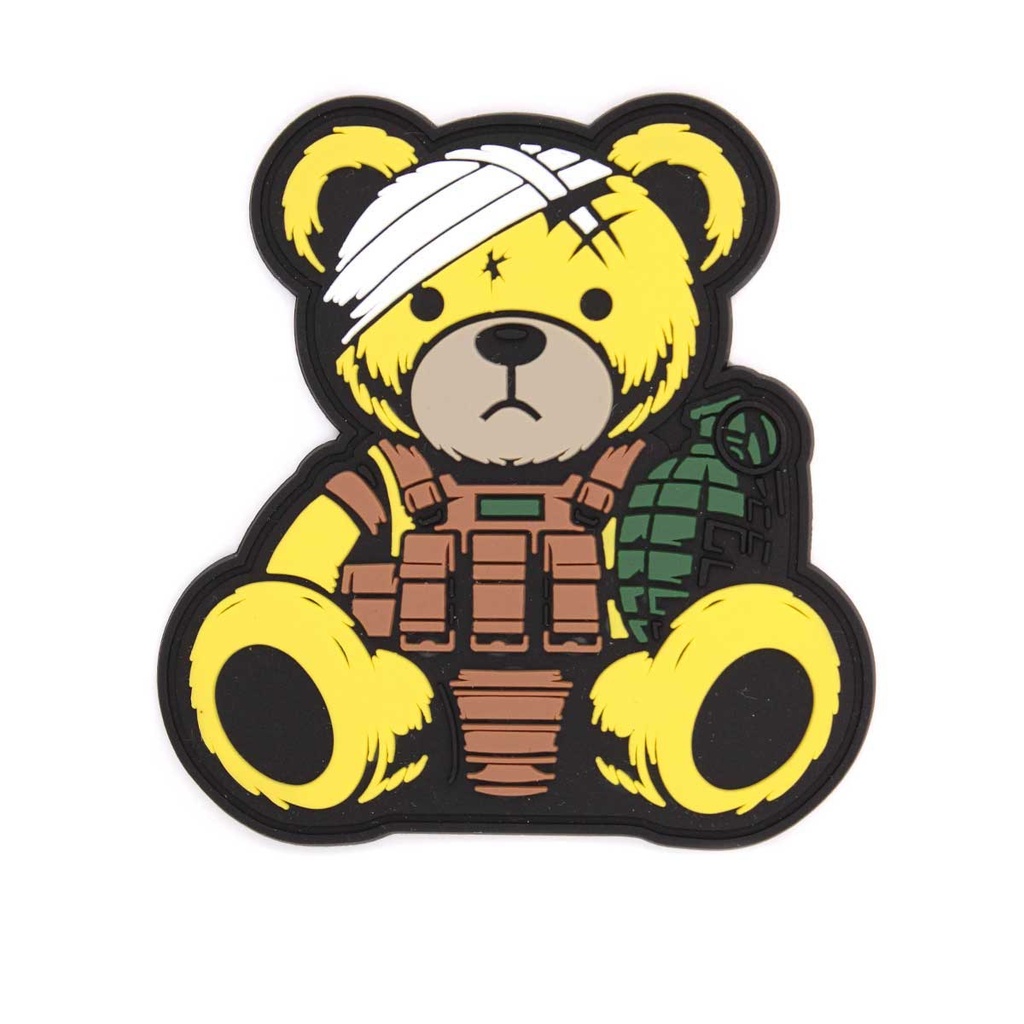 PARCHE IMMORTAL PVC 3D TEDDY AUCH FLUORESCENTE