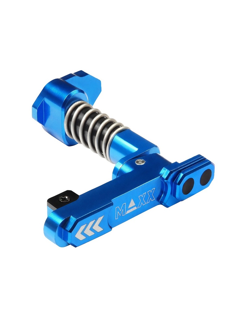 Revista avanzada de aluminio CNC modelo Maxx estilo B (azul)