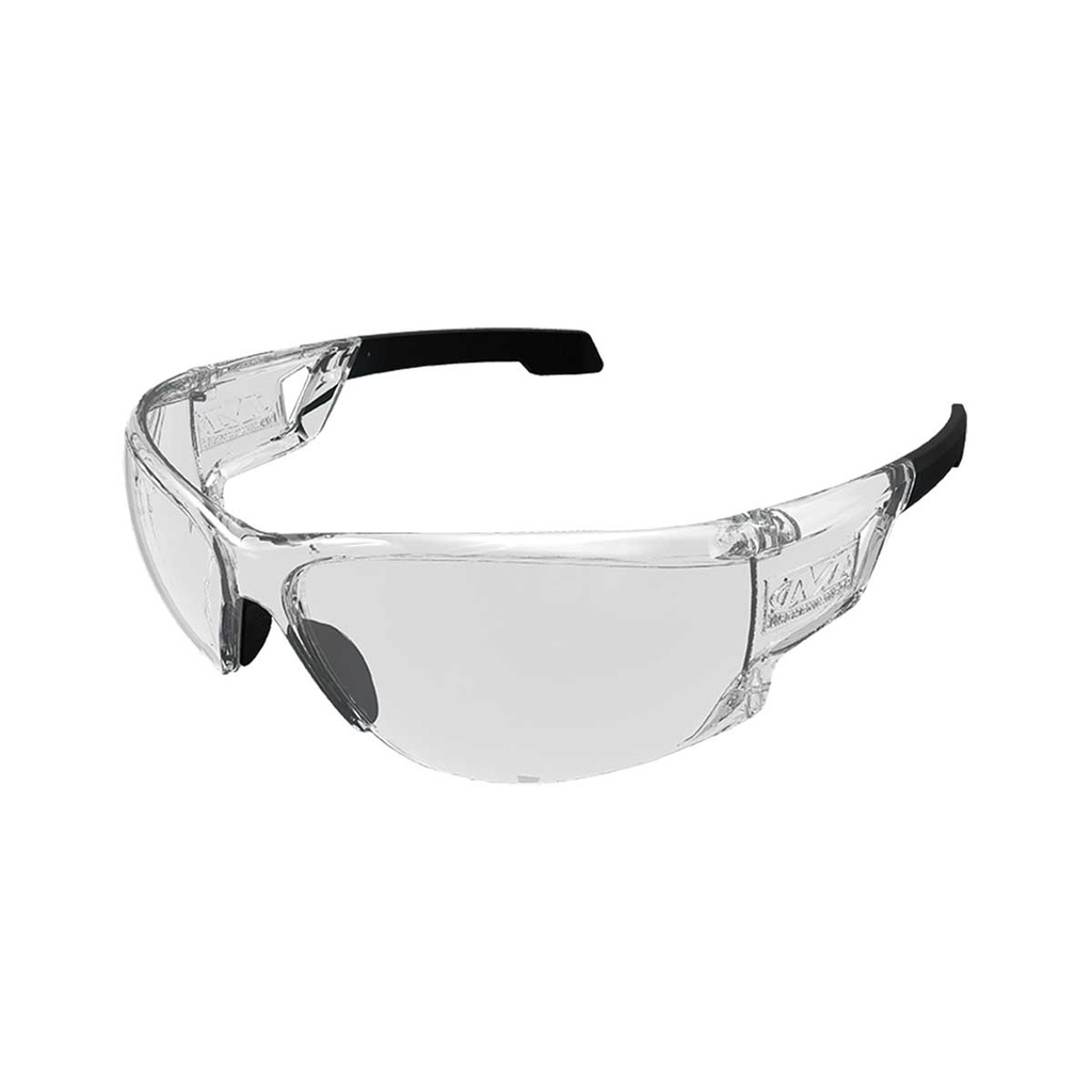 Gafas de Protección Mechanix Type-N Transparentes Antivaho Patilla Negra